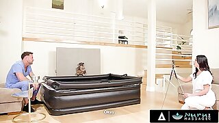 Perfect Masseuse Shows How To Give A