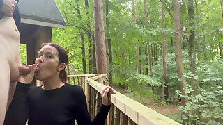 Fucking in the Danish Forrest