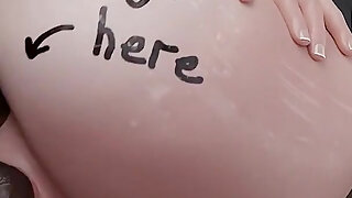 Madruga3d Intense Gangbang: Hot Slut Fucked by Multiple Black Cocks, Hard Anal, Delicious Big Ass Riding Huge Black Dick