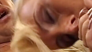 Fantastic Sexy Busty MILF Fucked and Cummed in Mouth by Big Vintage Cock