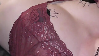 Lusty Amelia Grace Joined Inked Hottie Bethan Black for a Gangbang_2