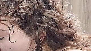 Touching My Stepsister's Pussy and Tits