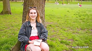 Babe Alice T Orgasms Herself To New Dimensions After A Trip To The Park & Baking Macarons